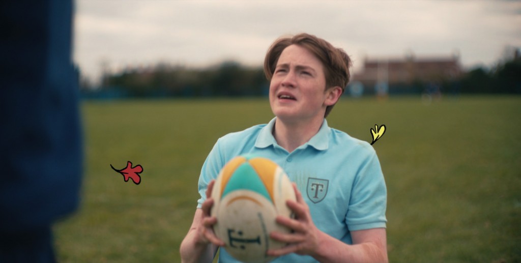 Nick (Kit Connor) joue au rugby